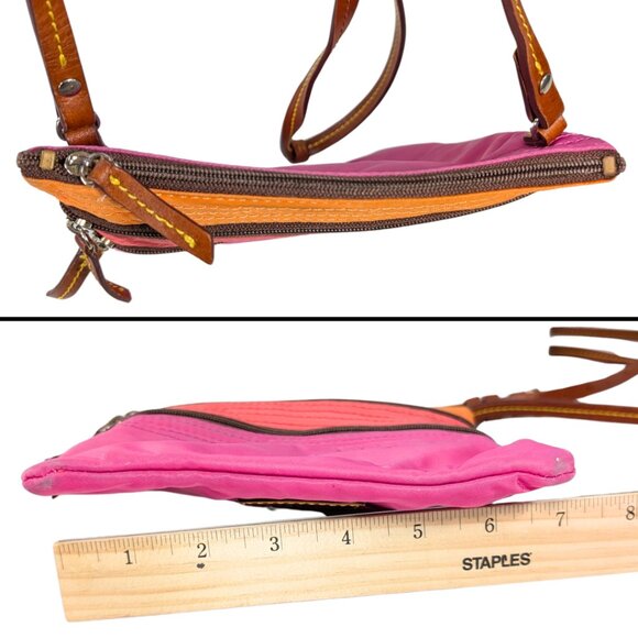 4 Crossbody Purse Bundle - Dooney Relic Sakroots Lily Bloom Floral Pink Red - Picture 10 of 16